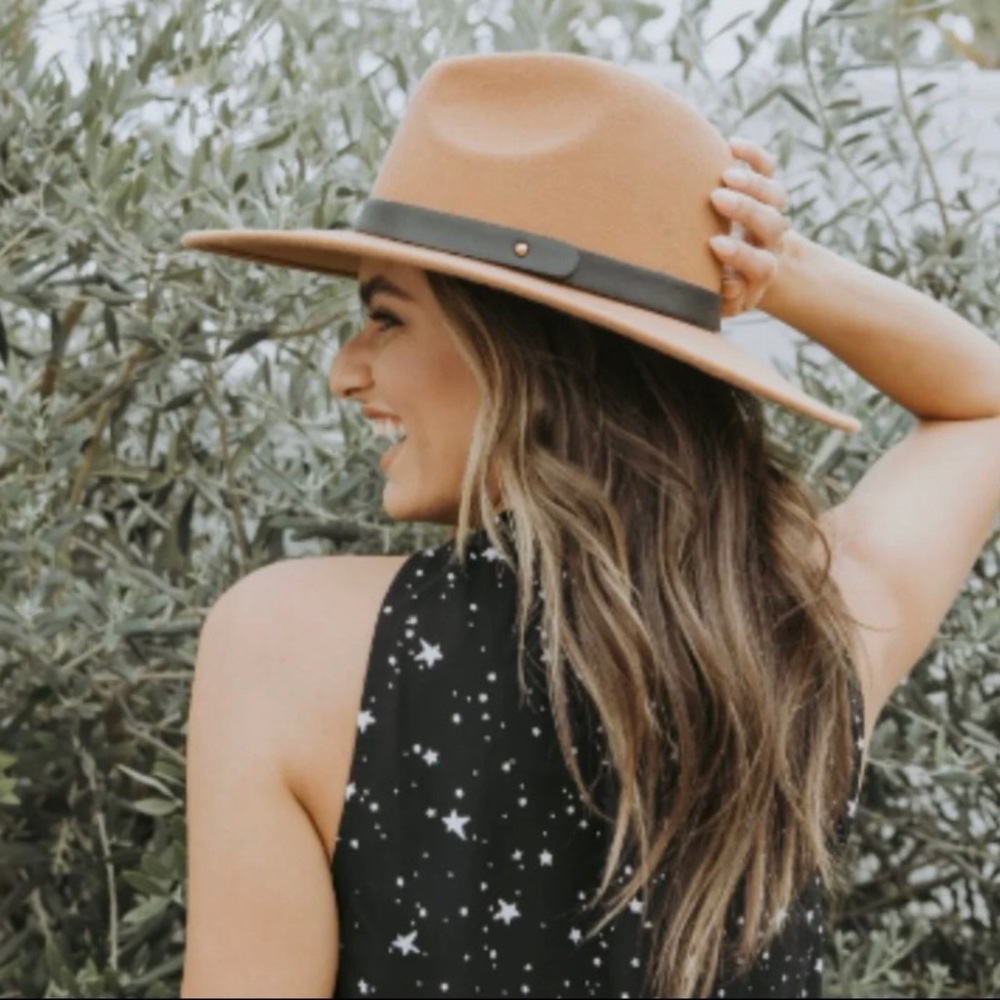 NWT Anthropologie Wool Fedora Hat